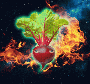 The Mystical Radish of Space and Time