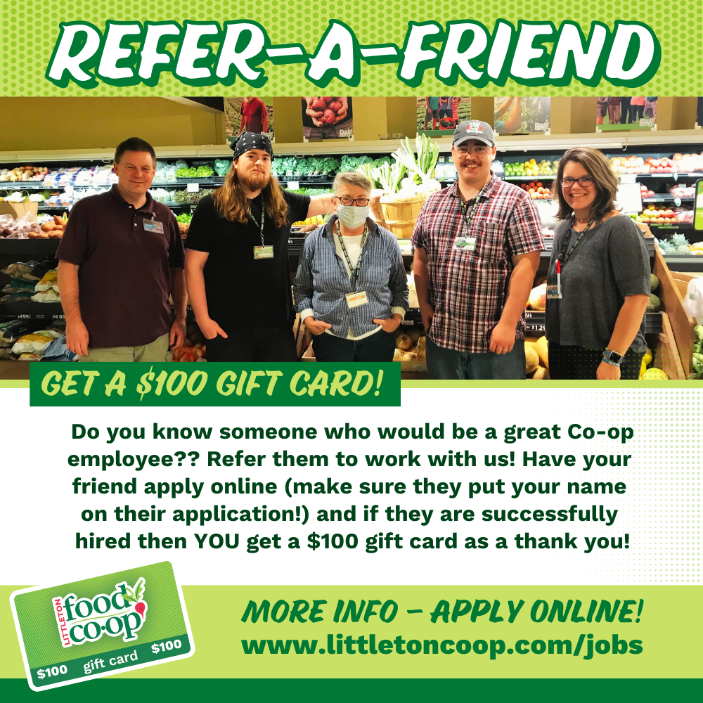 CAREER POSTER Gift Card Referral 1000 × 1000