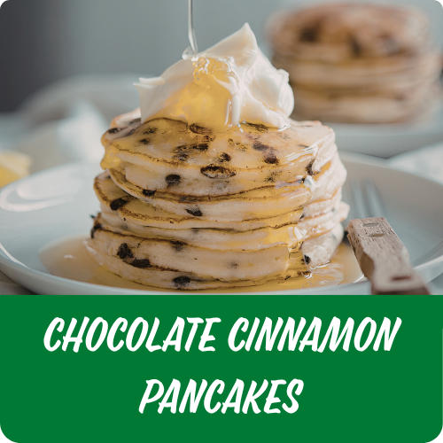 Chocolate Cinnamon Pancakes